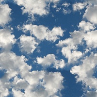 Бесшовные текстуры неба, облаков для 3d и фотошоп